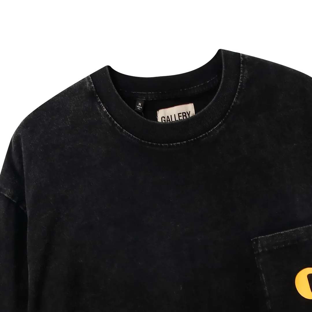 GALLERY. DEPT new short-sleeved T-shirt Style number: D2337 P116 Color: Black Size: S M L XL